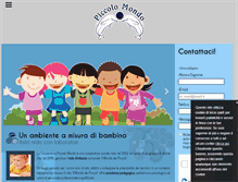 Tablet Screenshot of piccolomondocagliari.com